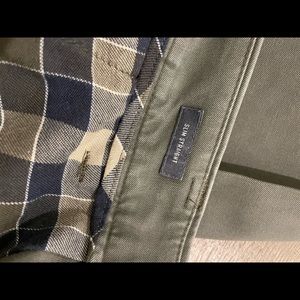 Bonobos Slim Straight Chinos 36X32! Green!